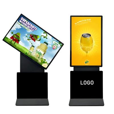 적외선 터치 스크린 디지털 키오스크 43인치 360도 회전형 광고용