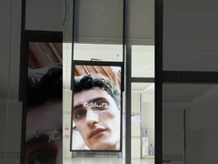 상점 창문 디지털 사이니지 광고 플레이어 높은 밝기 비디오 벽 49 인치