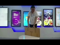 듀얼 스크린 엘리베이터 광고 디스플레이 LCD cNetwork 18.5 및 10.1 인치