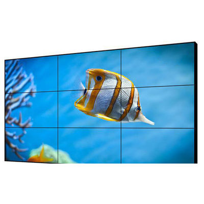 울트라 좁은 가장자리 UHD LCD 스플라이싱 스크린 55 인치 3.5mm 실내 비디오 벽 디스플레이