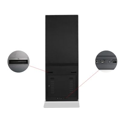 수직 실내 광고 플레이어 43 인치 HD LCD 디지털 사이니지 디스플레이