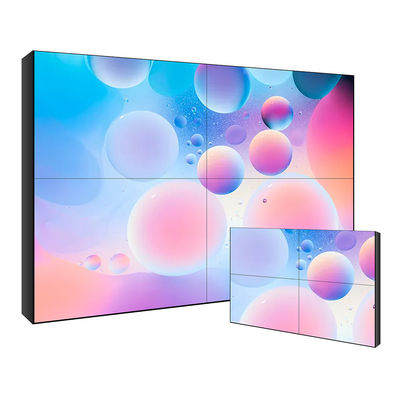 46 인치 LCD 스플라이싱 벽에 장착 된 비디오 플레이어 초 좁은 가장자리 3.5mm