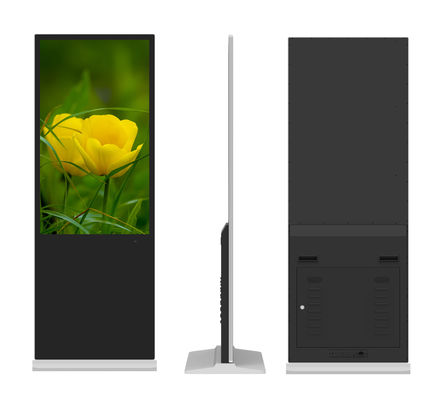49 인치 독립 LCD 광고 디스플레이와 4K 해상도 디지털 사이니지 디스플레이