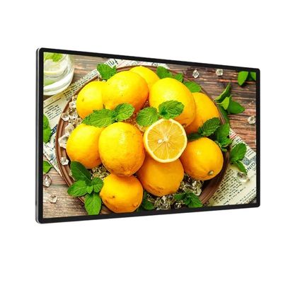 98 인치 벽에 장착된 LCD 광고 디스플레이 1920 x 1080 해상도 및 IP55 IP65 보호