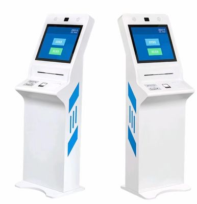 영수증 프린터 ID 카드 리더와 함께 24 인치 인터랙티브 터치 스크린 키오스크 시스템