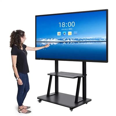 75인치 적외선 터치 스마트 터치 스크린 인터랙티브 플랫 패널 회의실용 ROHS 인증