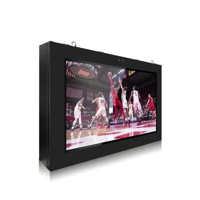 2500cd/m2 밝기와 4G 네트워크 안드로이드 기능을 갖춘 43인치 벽걸이형 실외 광고 스크린 디스플레이