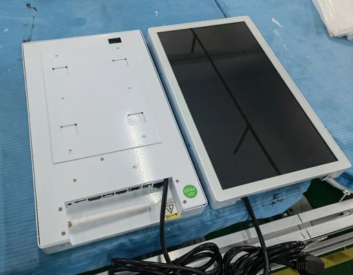 3000:1 명암비와 일반 후면 쉘을 갖춘 21.5인치 안드로이드 비디오 LCD 광고 디스플레이