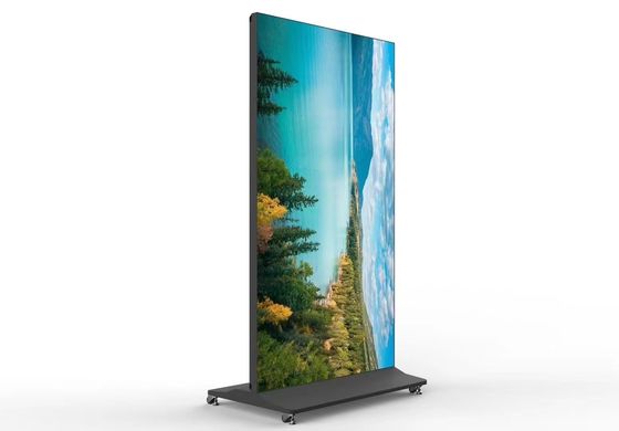 75인치 LCD 광고 디스플레이, 178° 뷰앵글 450cd/m2 밝기 및 상업용 디지털 사이니지를 위한 3000:1 대비 비율