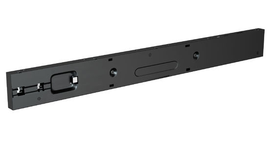 LCD 광고 디스플레이 350cd/m2 밝기, 110-240V 전원 공급 및 상업용 디지털 사이니지를 위한 스트레칭 스크린