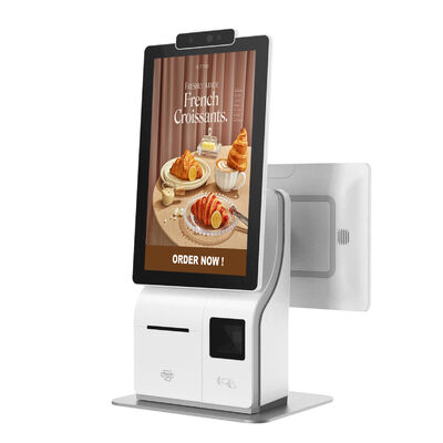 에스타 데스크톱 15.6"/21.5" 얼굴 인식 및 인텔 코어 I3/I5/I7을 갖춘 패스트 푸드 주문용 셀프 결제 키오스크