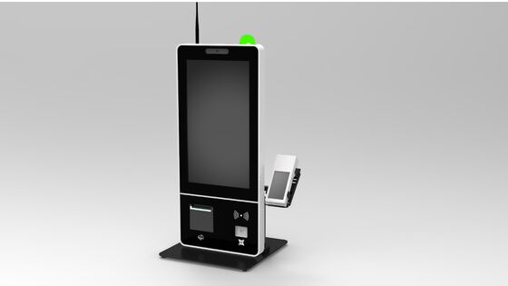 10-Point Capacitive Touch Screen Self Ordering Kiosk with 1920x1080 Resolution and Wall Mount