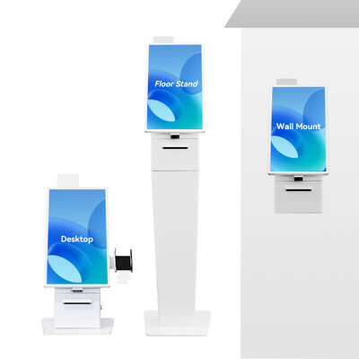 21.5 Inch Capacitive Touch 10 Point Self Service Kiosk with Multi-OS Support for Payment Terminal