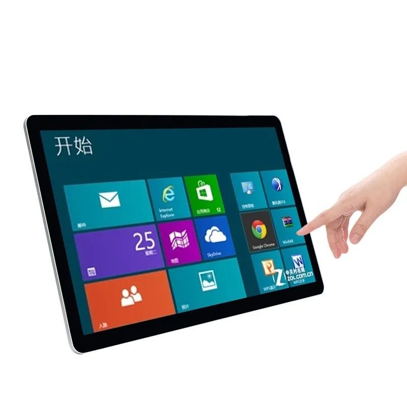 24 인치 탑재 터치 화면 모니터 HDMI 시리즈 포트와 LCD 디스플레이