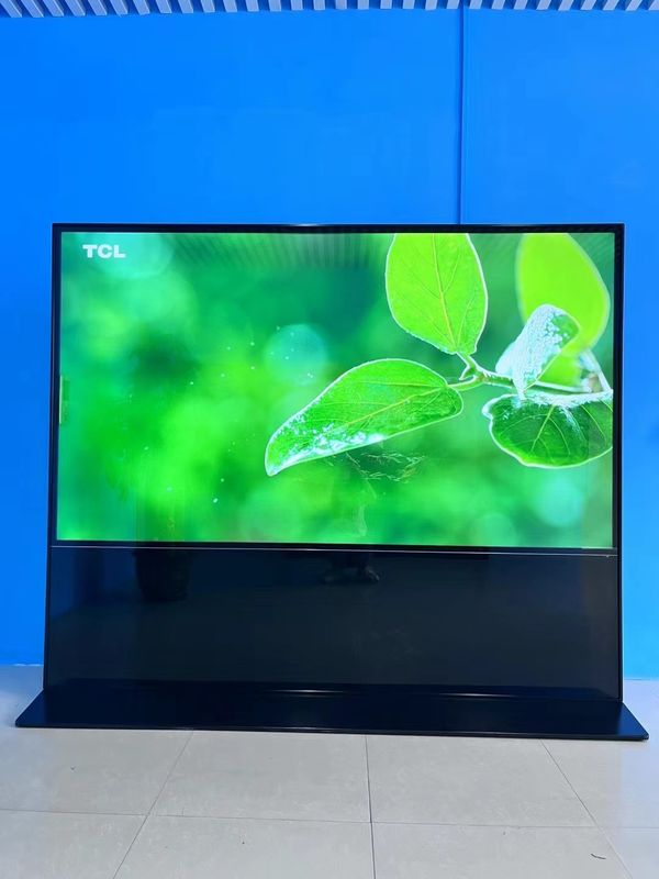 450cd/m2 밝기의 86인치 4K 해상도 LCD 광고 디스플레이 (상업용 디지털 사이니지용)