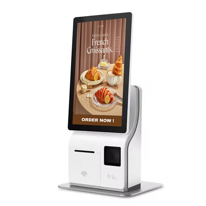 에스타 데스크톱 15.6"/21.5" 얼굴 인식 및 인텔 코어 I3/I5/I7을 갖춘 패스트 푸드 주문용 셀프 결제 키오스크